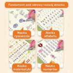 Magiczne Książeczki 🪄📚 – zestaw 4 książeczek do nauki pisania (16 str. każda)